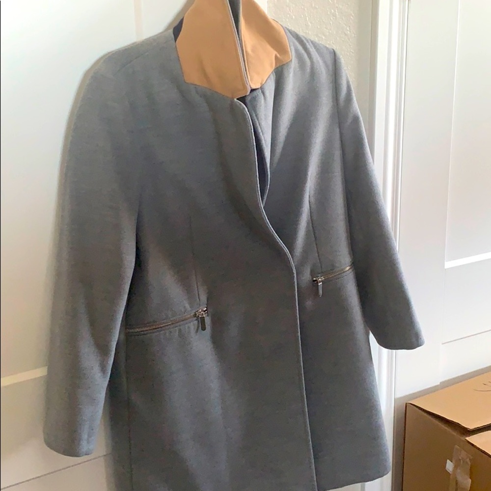 Topshop wool coat